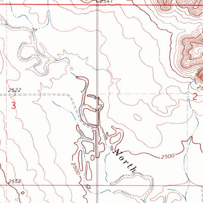 United States Geological Survey Red Top, MT (1972, 24000-Scale) digital map