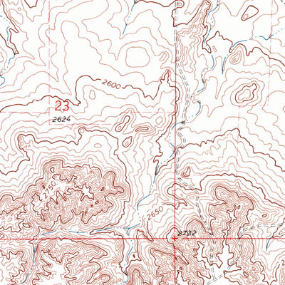United States Geological Survey Red Top, MT (1972, 24000-Scale) digital map