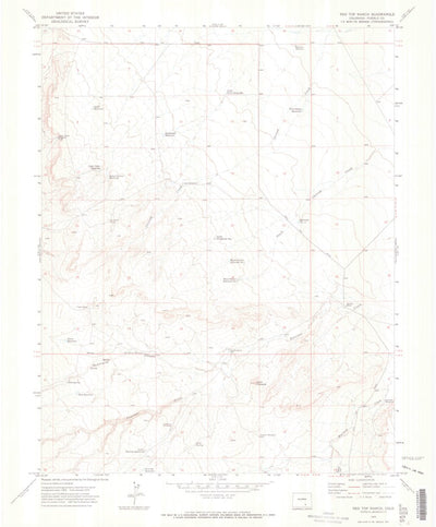 United States Geological Survey Red Top Ranch, CO (1970, 24000-Scale) digital map