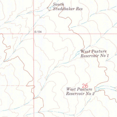 United States Geological Survey Red Top Ranch, CO (1970, 24000-Scale) digital map