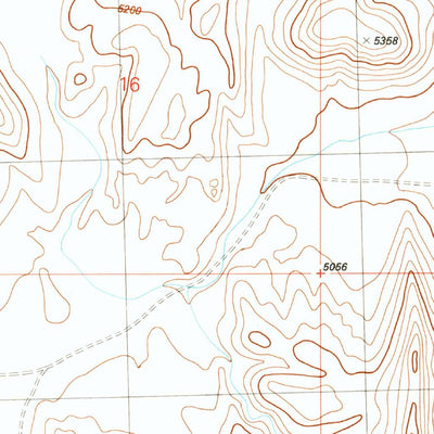 United States Geological Survey Red Tops, UT (1991, 24000-Scale) digital map