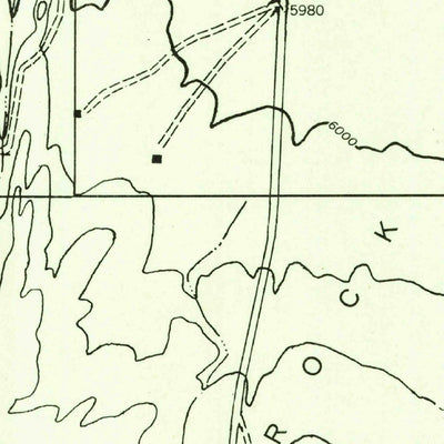 United States Geological Survey Red Valley, AZ-NM (1953, 24000-Scale) digital map