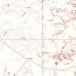 United States Geological Survey Red Wash SW, UT (1968, 24000-Scale) digital map
