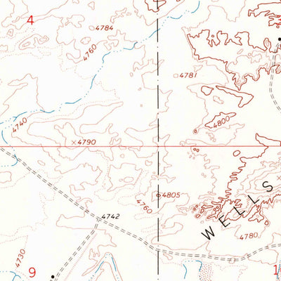 United States Geological Survey Red Wash SW, UT (1968, 24000-Scale) digital map
