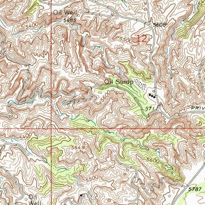United States Geological Survey Red Wash, UT (1968, 24000-Scale) digital map