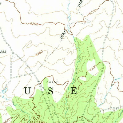 United States Geological Survey Red Willow Spring, AZ (1970, 24000-Scale) digital map