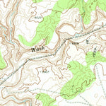 United States Geological Survey Red Willow Spring, AZ (1970, 24000-Scale) digital map