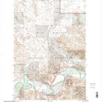 United States Geological Survey Red Wing Creek, ND (1997, 24000-Scale) digital map
