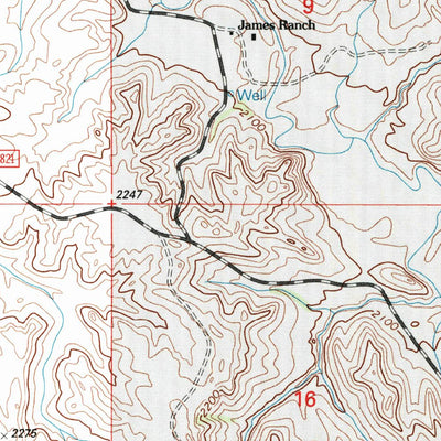 United States Geological Survey Red Wing Creek, ND (1997, 24000-Scale) digital map