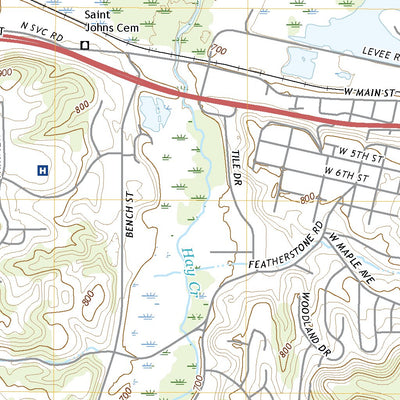 United States Geological Survey Red Wing, MN (2022, 24000-Scale) digital map