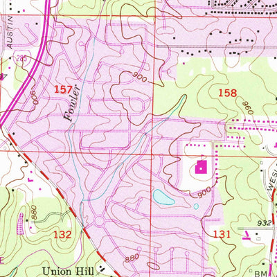United States Geological Survey Redan, GA (1956, 24000-Scale) digital map