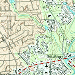 United States Geological Survey Redan, GA (1999, 24000-Scale) digital map
