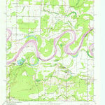 United States Geological Survey Redbank, TX-AR (1950, 24000-Scale) digital map