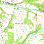 United States Geological Survey Redbird, MO (1962, 24000-Scale) digital map