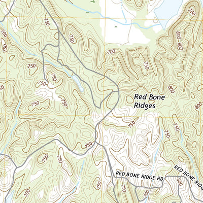 United States Geological Survey Redbud, GA (2020, 24000-Scale) digital map