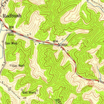 United States Geological Survey Redbush, KY (1954, 24000-Scale) digital map