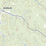 United States Geological Survey Redbush, KY (2022, 24000-Scale) digital map