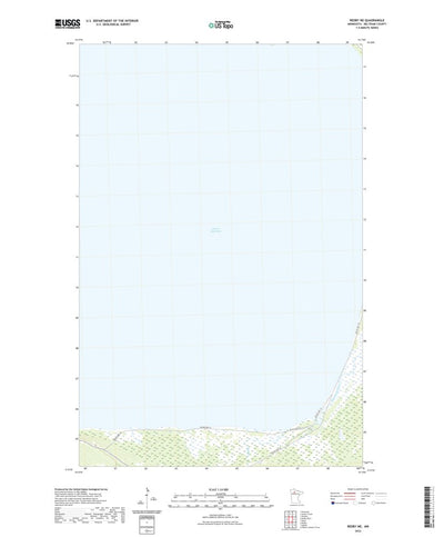 United States Geological Survey Redby NE, MN (2022, 24000-Scale) digital map