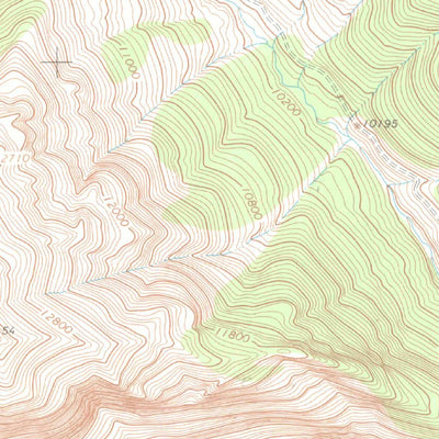 United States Geological Survey Redcloud Peak, CO (1964, 24000-Scale) digital map