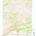 United States Geological Survey Redcloud Peak, CO (2001, 24000-Scale) digital map