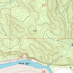 United States Geological Survey Redcrest, CA (1969, 24000-Scale) digital map