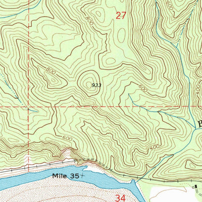 United States Geological Survey Redcrest, CA (1969, 24000-Scale) digital map
