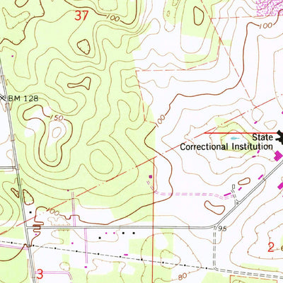 United States Geological Survey Reddick, FL (1968, 24000-Scale) digital map
