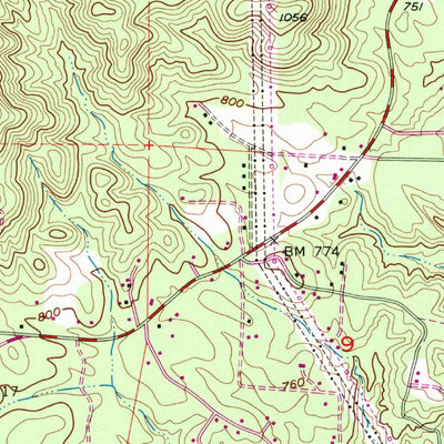 United States Geological Survey Redding, CA (1957, 24000-Scale) digital map
