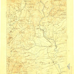 United States Geological Survey Redding E, CA (1894, 250000-Scale) digital map