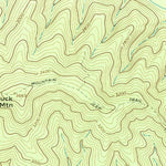 United States Geological Survey Reddish Knob, VA-WV (1967, 24000-Scale) digital map