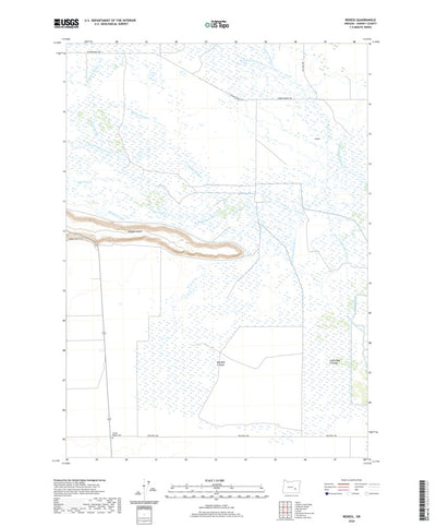 United States Geological Survey Redess, OR (2020, 24000-Scale) digital map