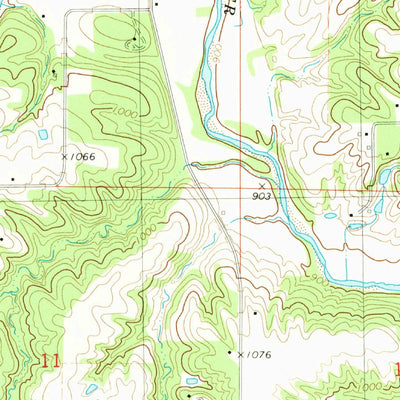 United States Geological Survey Redfield, IA (1982, 24000-Scale) digital map