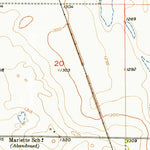 United States Geological Survey Redfield North, SD (1953, 24000-Scale) digital map