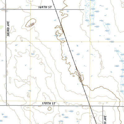 United States Geological Survey Redfield North, SD (2021, 24000-Scale) digital map