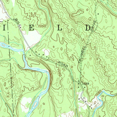 United States Geological Survey Redfield, NY (1960, 24000-Scale) digital map