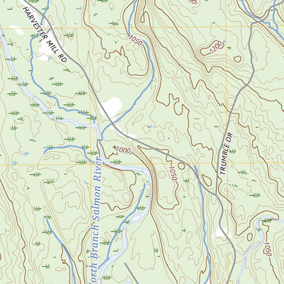 United States Geological Survey Redfield, NY (2023, 24000-Scale) digital map