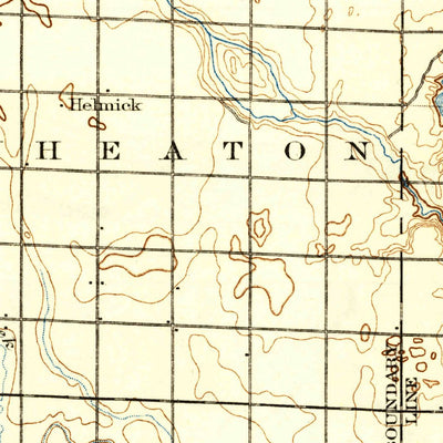 United States Geological Survey Redfield, SD (1899, 125000-Scale) digital map