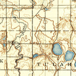 United States Geological Survey Redfield, SD (1899, 125000-Scale) digital map