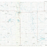 United States Geological Survey Redfield, SD (1985, 100000-Scale) digital map