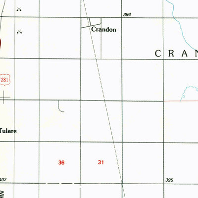 United States Geological Survey Redfield, SD (1985, 100000-Scale) digital map