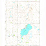 United States Geological Survey Redfield SW, SD (1966, 24000-Scale) digital map