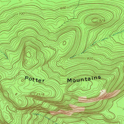 United States Geological Survey Redford, NY (1968, 24000-Scale) digital map