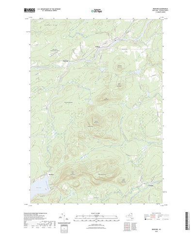 United States Geological Survey Redford, NY (2023, 24000-Scale) digital map