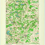 United States Geological Survey Redgranite, WI (1961, 62500-Scale) digital map