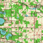 United States Geological Survey Redgranite, WI (1961, 62500-Scale) digital map