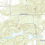 United States Geological Survey Redgranite, WI (2022, 24000-Scale) digital map