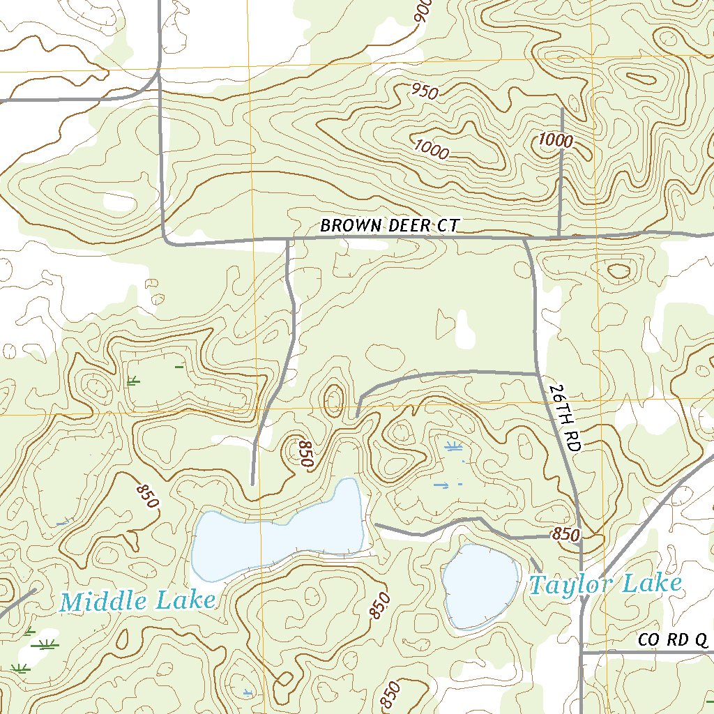 Redgranite, WI (2022, 24000-Scale) Map by United States Geological ...