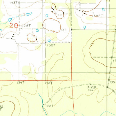 United States Geological Survey Redhead Branch, LA (1986, 24000-Scale) digital map