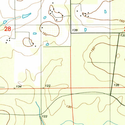 United States Geological Survey Redhead Branch, LA (1994, 24000-Scale) digital map