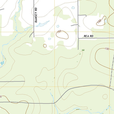 United States Geological Survey Redhead Branch, LA (2020, 24000-Scale) digital map